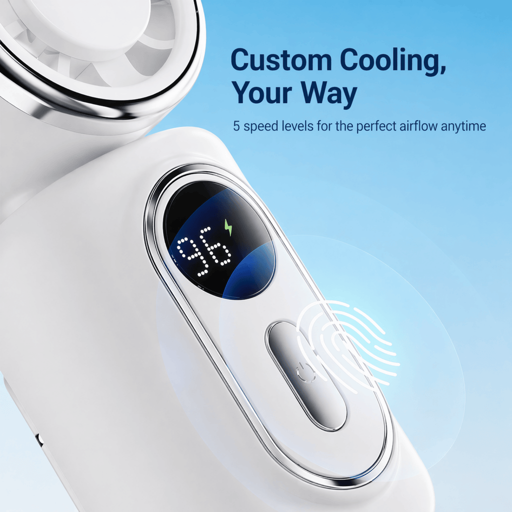 Turbo Mini Clip Fan