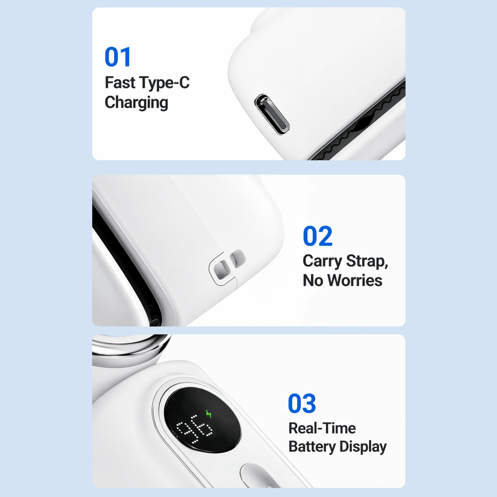 Turbo Mini Clip Fan