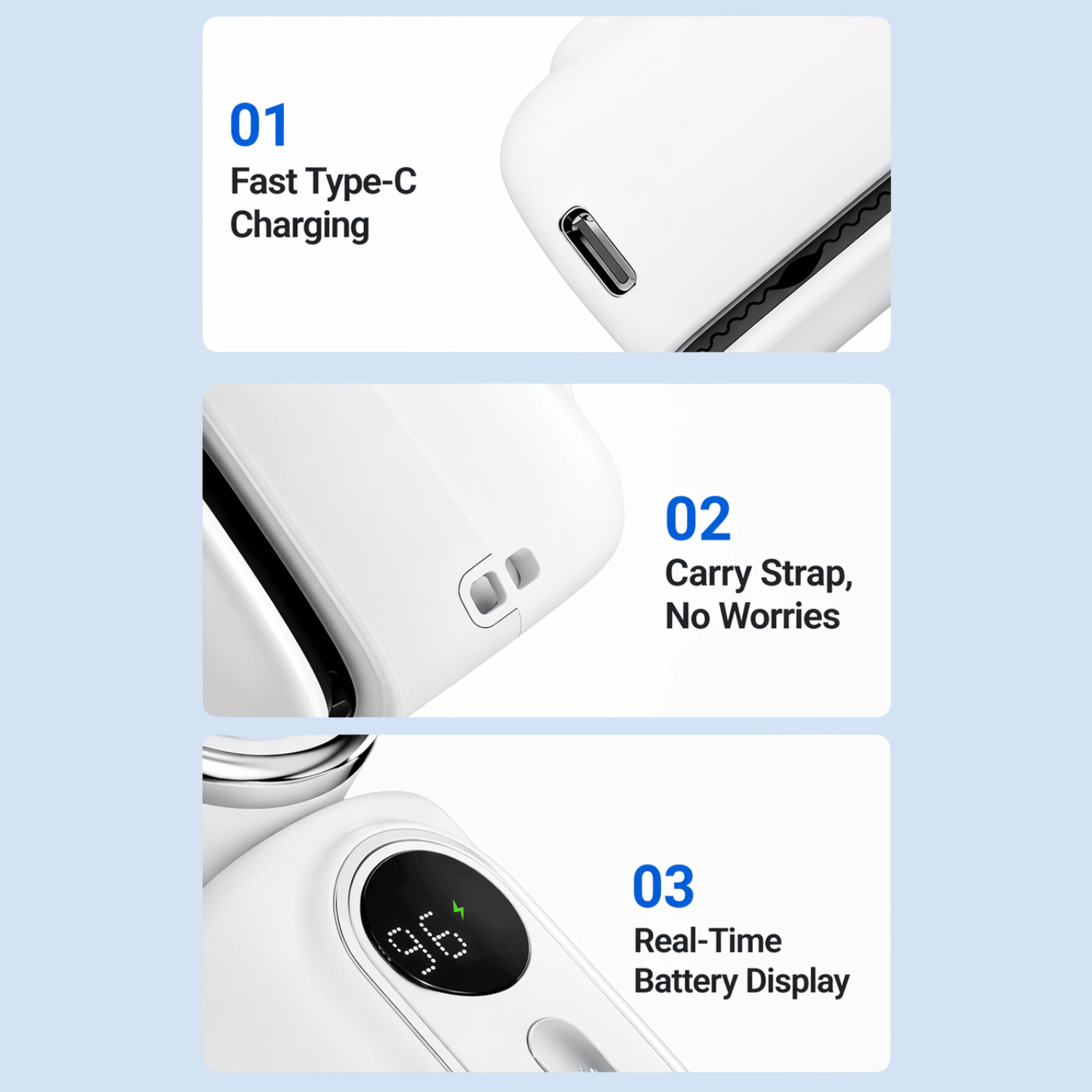 Turbo Mini Clip Fan