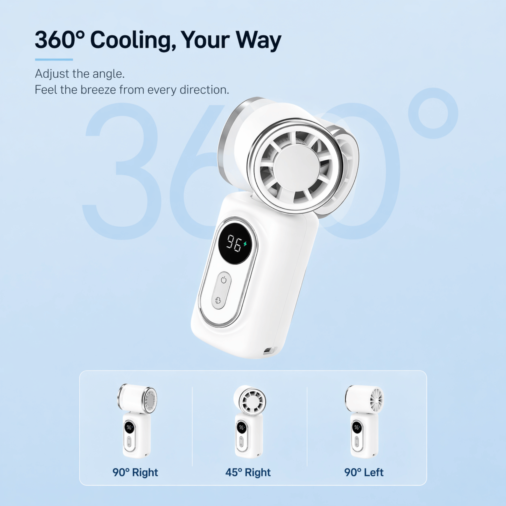 Turbo Mini Clip Fan